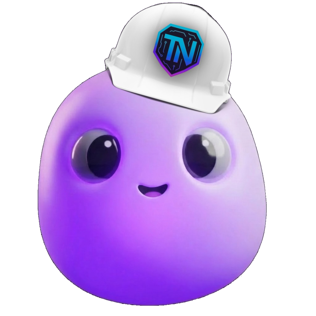 Woops in a hard hat with the TN mark, building your digital systems.